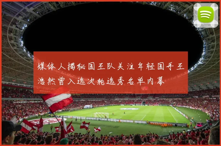 媒体人揭秘国王队关注年轻国手王浩然曾入选次轮选秀名单内幕